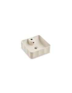 Bathco  keramiskā virsmas izlietne Circus Square 400x135 mm, natural