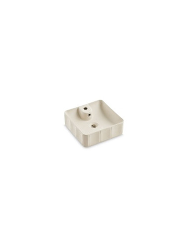 Bathco  keramiskā virsmas izlietne Circus Square 400x135 mm, natural