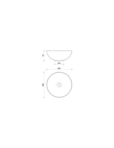 Bathco  metāla izlietne Ribera, white enamel