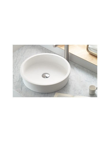 Bathco  Silkstone izlietne Belted, mat white