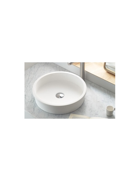 Bathco  Silkstone izlietne Belted, mat white