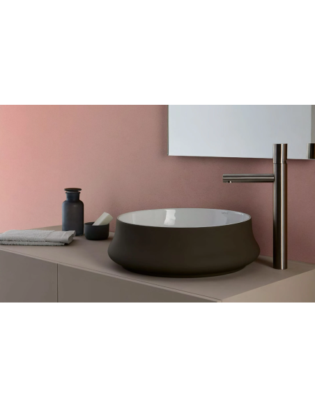 Керамическая мойка Bathco Rennes 4118 с текстурированной поверхностью, 45 см - 4