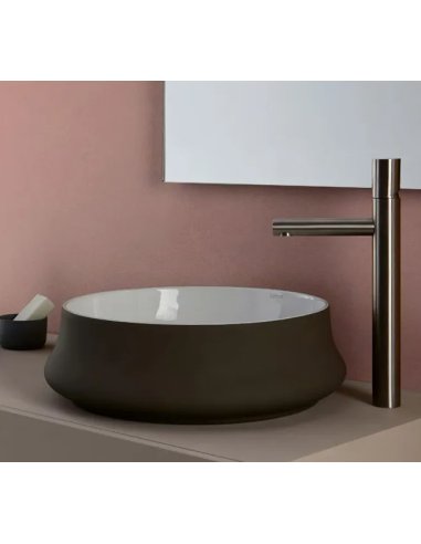 Tekstūruota keraminė kriauklė Bathco Rennes 4118, 45 cm - 5