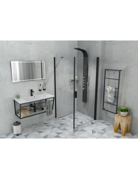 MARIA cast marble sink 90x46 cm, white - 2