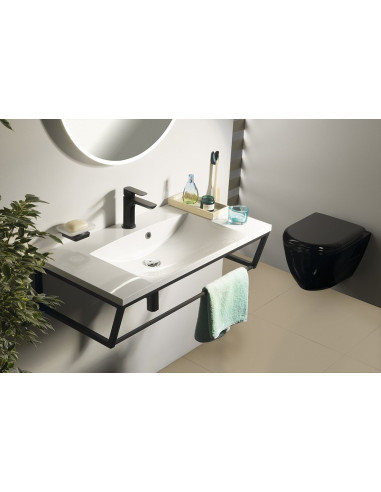 MARIA cast marble sink 90x46 cm, white - 3