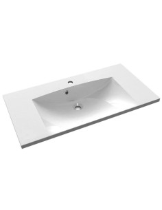 MARIA lieta marmora izlietne 90x46 cm, balta - 6