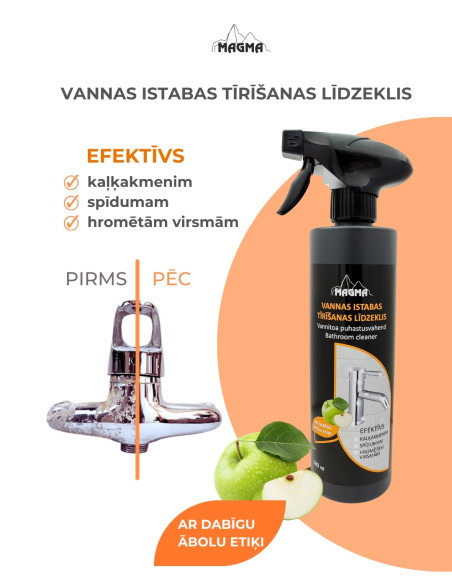Vannas istabas tīrīšanas līdzeklis , 500ML - 4