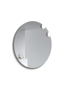 SOLAR Apaļais spogulis ar LED apgaismojumu