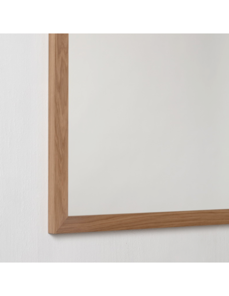 RUSTIC Spogulis ar masīva ozola rāmi