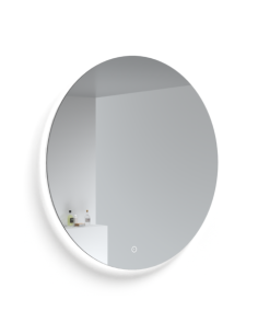 ROUND Spogulis ar apkārtējās vides LED apgaismojumu