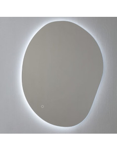 ORGANIC Spogulis ar apkārtējās vides LED apgaismojumu, var uzstādīt horizontāli un vertikāli 2