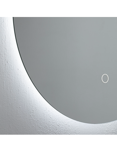 OVAL Ovalus veidrodis su aplinkos LED apšvietimu - 3