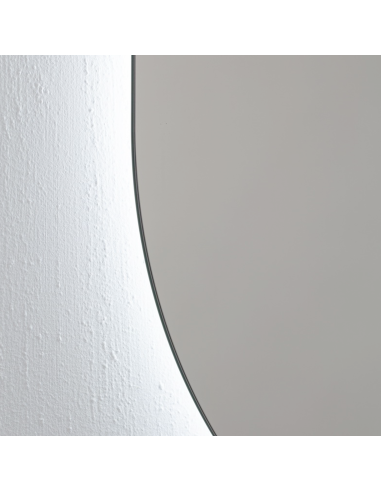 OVAL Oval mirror with ambient LED lighting - 4