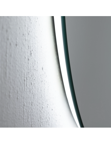 OVAL Oval mirror with ambient LED lighting - 7