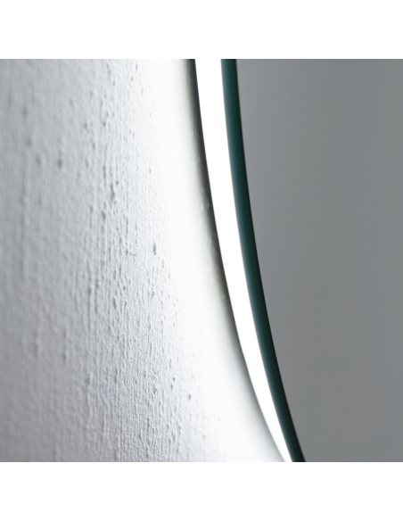 OVAL Oval mirror with ambient LED lighting - 7