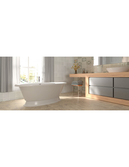 Vann 174x79cm, valge AU45, MICANTO - 1