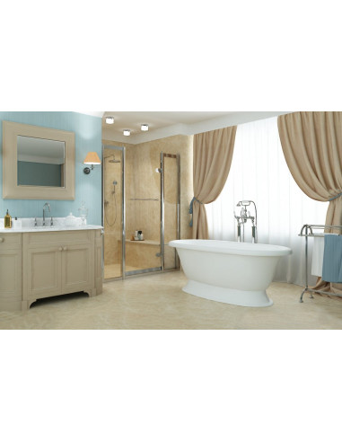 Vann 174x79cm, valge AU45, MICANTO - 3