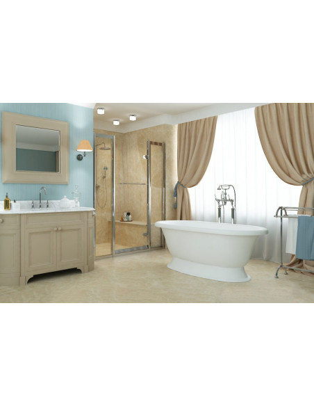 Vann 174x79cm, valge AU45, MICANTO - 3