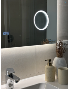 Spogulis ar LED apgaismojumu un apsildi, 70x100 cm, grima spogulis 50324041 - 7 2