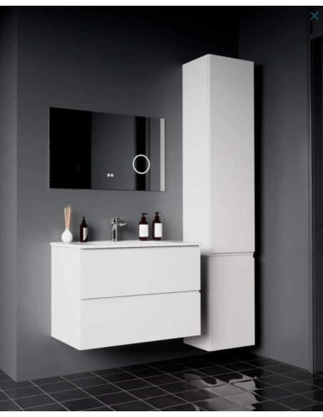 Spogulis ar LED apgaismojumu un apsildi, 70x100 cm, grima spogulis 50324041 - 5