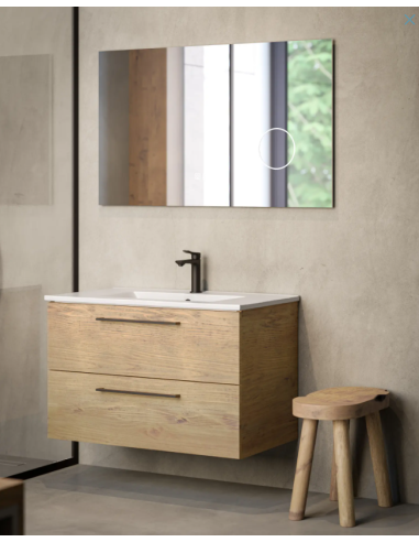 Spogulis ar LED apgaismojumu un apsildi, 70x100 cm, grima spogulis 50324041 - 6