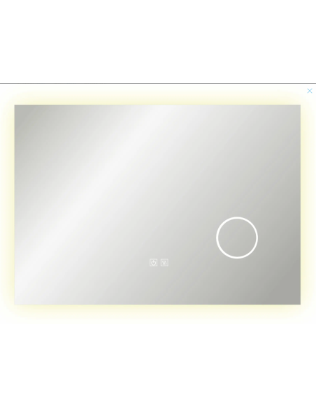 Spogulis ar LED apgaismojumu un apsildi, 70x100 cm, grima spogulis 50324041 - 8