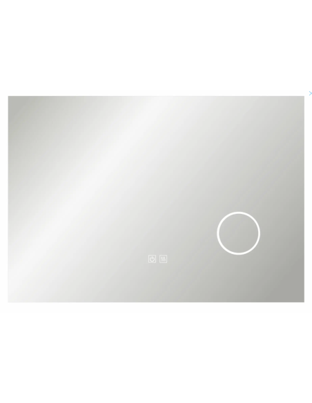 Spogulis ar LED apgaismojumu un apsildi, 70x100 cm, grima spogulis 50324041 - 9