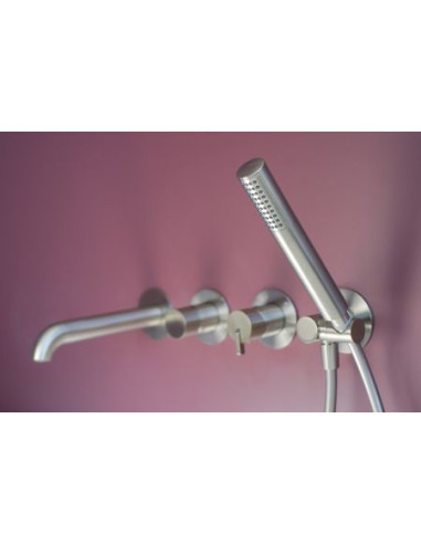 Deante Silia Bath mixer, with shower set, concealed BQS_018P - 3