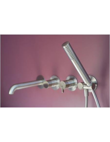 Deante Silia Bath mixer, with shower set, concealed BQS_018P - 3