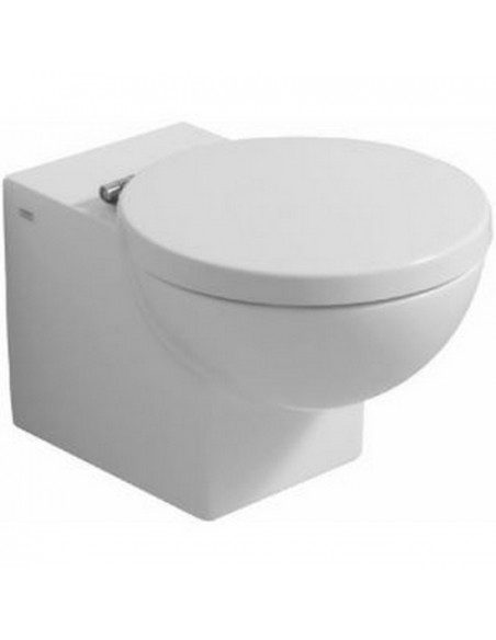 WC pot wall hung, white, PRECIOSA - 3