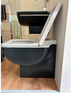 WC sēdpods + vāku balts+melns - 4