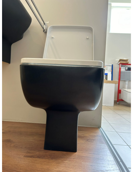 WC sēdpods + vāku balts+melns - 5