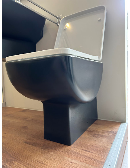 WC sēdpods + vāku balts+melns - 6