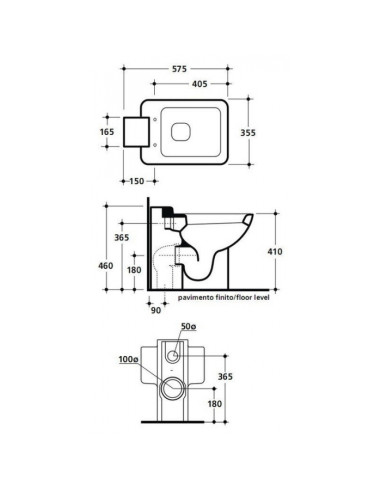 Kerasan Pelican WC sēdpods ar vāku/stipr. balts/melns - 8
