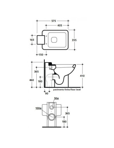 WC sēdpods + vāku balts+melns - 8
