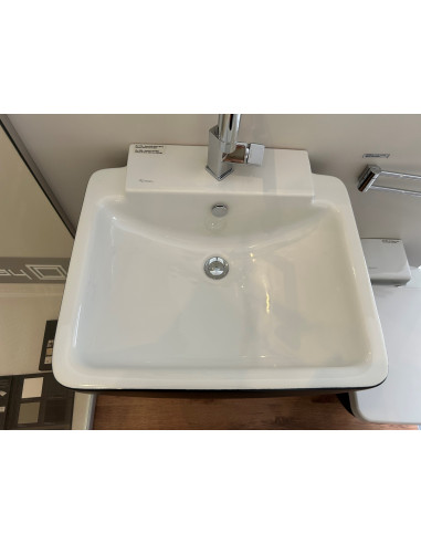 Kerasan Pelican keramiskā izlietne 60cm 244024, balta/melna - 4