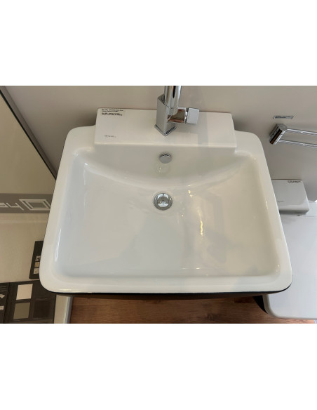 Kerasan Pelican keramiskā izlietne 60cm 244024, balta/melna - 4