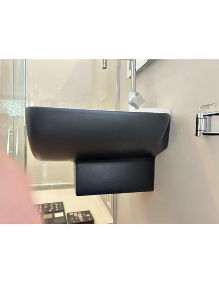 Kerasan Pelican keramiskā izlietne 60cm 244024, balta/melna - 8