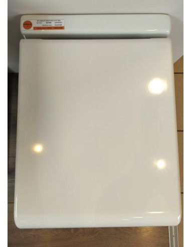 Унитаз Art Ceram Lafontana S27+S21, белый/черный, с крышкой SC. - 5