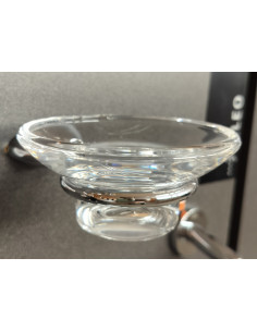 Soap dish (glass) with holder EMCO LOGO - 1 2