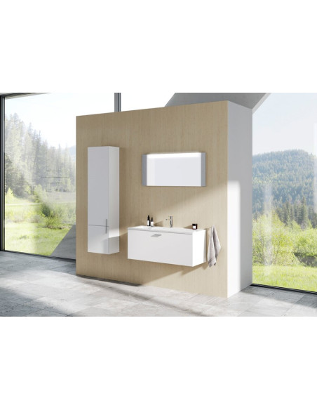 Ravak Clear 100cm Sink white with tap hole, XJJ01110000 - 1