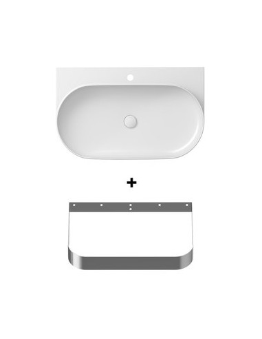 Izlietne Classic II 600 balta ar caurumiem,...