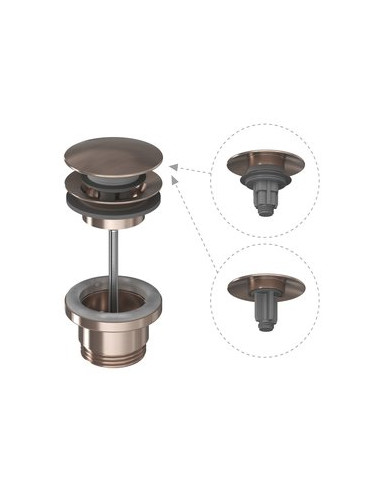 Izlietne NATURAL 500 balta bez pārplūdes,...