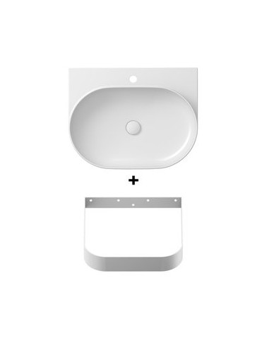 Izlietne Classic II 600 Slim balta ar...