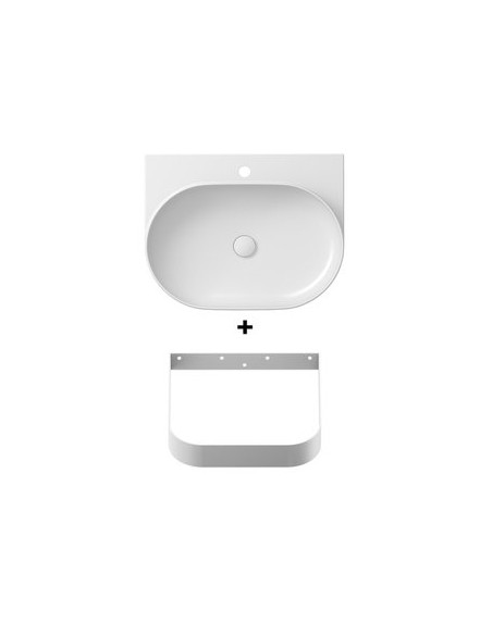 Izlietne Classic II 600 Slim balta ar caurumiem, XJX01160004