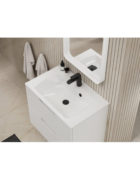 Izlietne Classic II 600 Slim balta ar caurumiem, XJX01160004