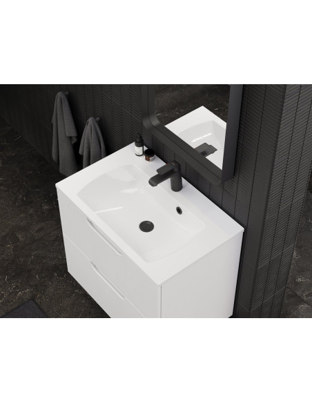 Izlietne Classic II 600 Slim balta ar caurumiem, XJX01160004