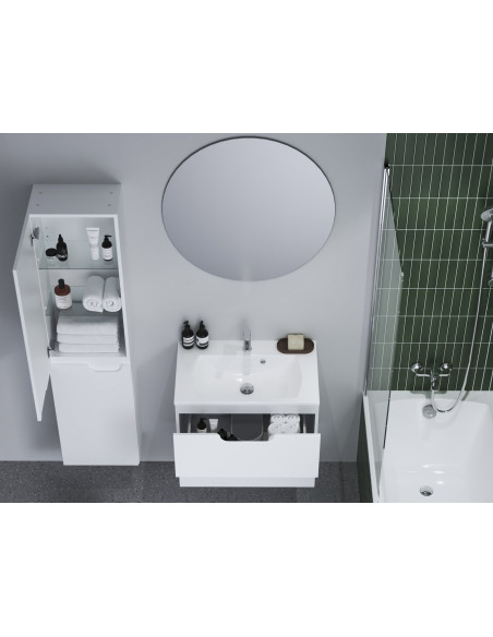 Izlietne Classic II 600 Slim balta ar caurumiem, XJX01160004