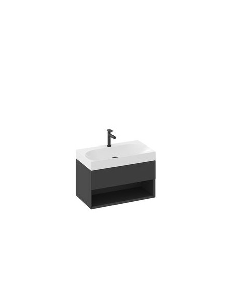 Izlietne Lite 800/450 R, balta bez pārplūdes un cauruma, XJXP1380000