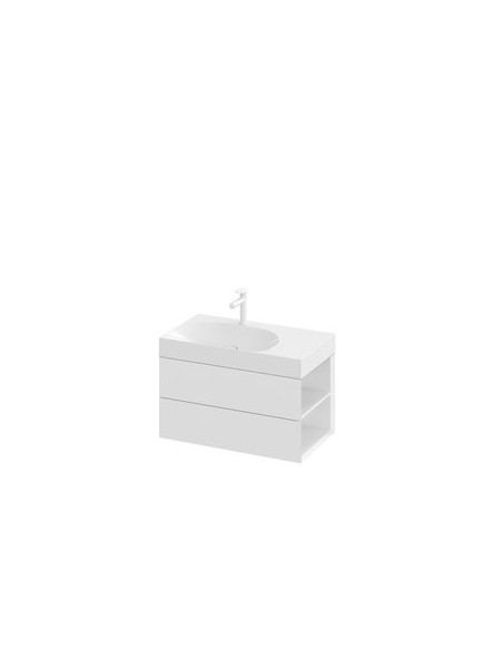 Izlietne Lite 800/450 R, balta bez pārplūdes un cauruma, XJXP1380000